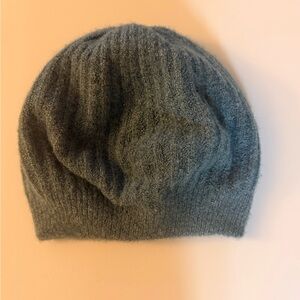 Anthropologie Green Knit Beanie